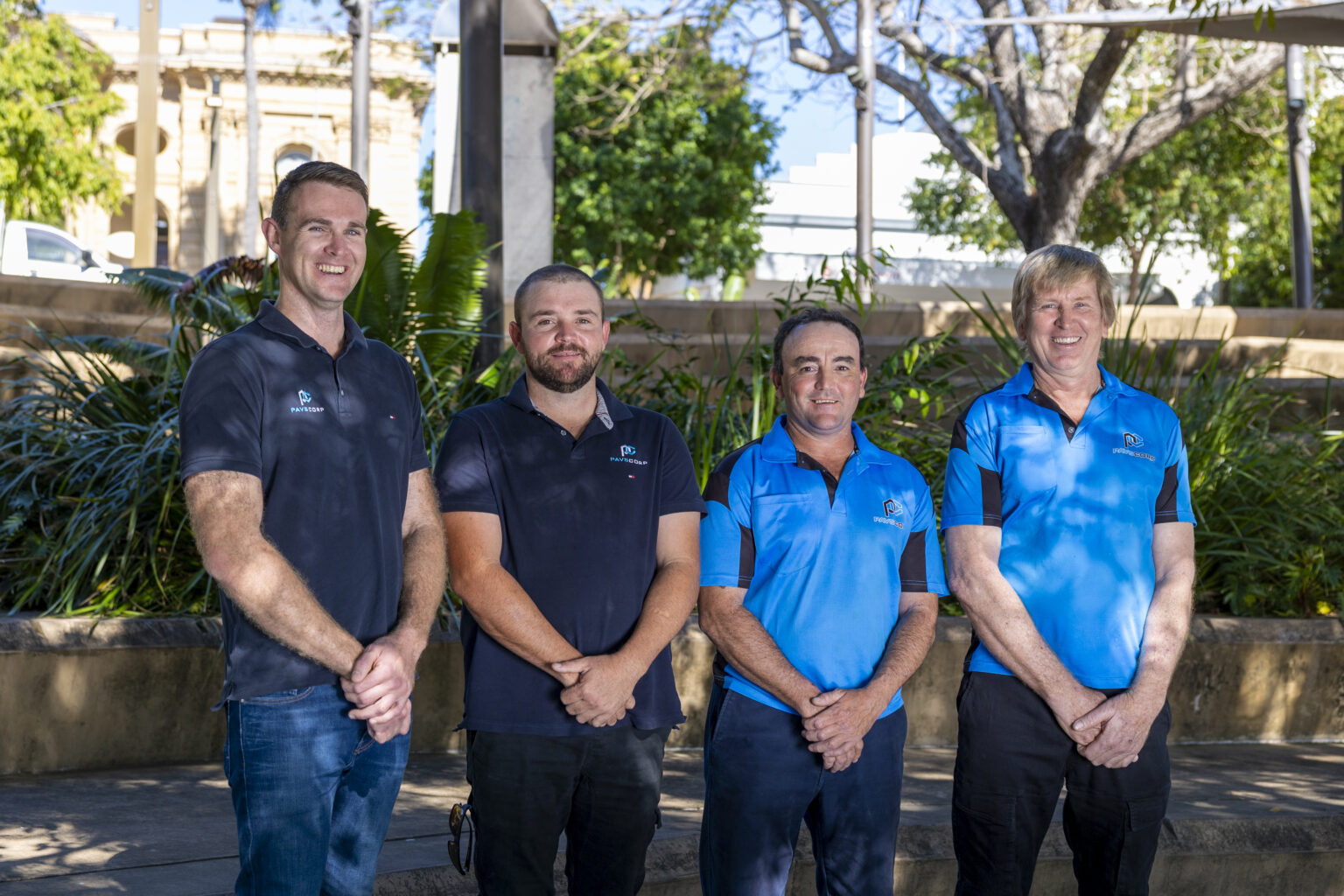 Pavscorp team member on site in Central Queensland