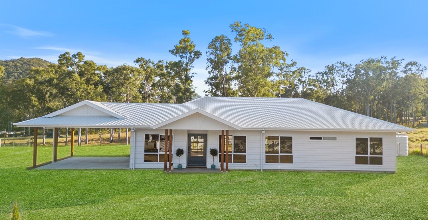 Completed Pavscorp home at 47 Murray Lane, Cawarral